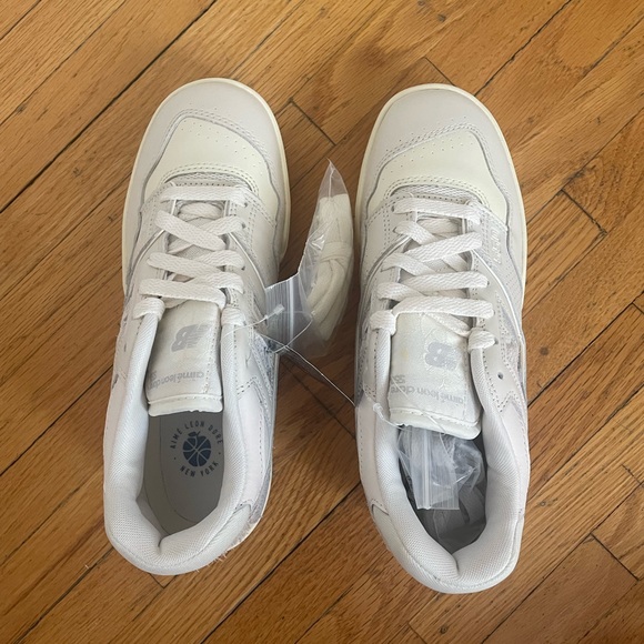 Aime Leon Dore New Balance P550 Basketball Oxfords in White - Picture 3 of 6